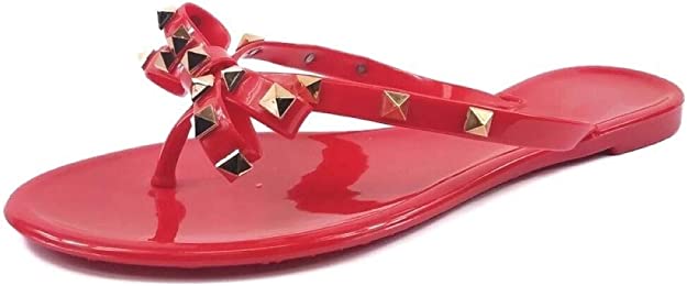 Studded Flip Flops
